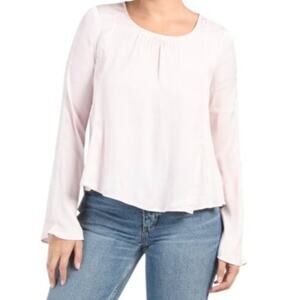 Free People Arabella Blouse Pink